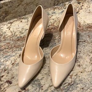 Leather Cream 3” heels